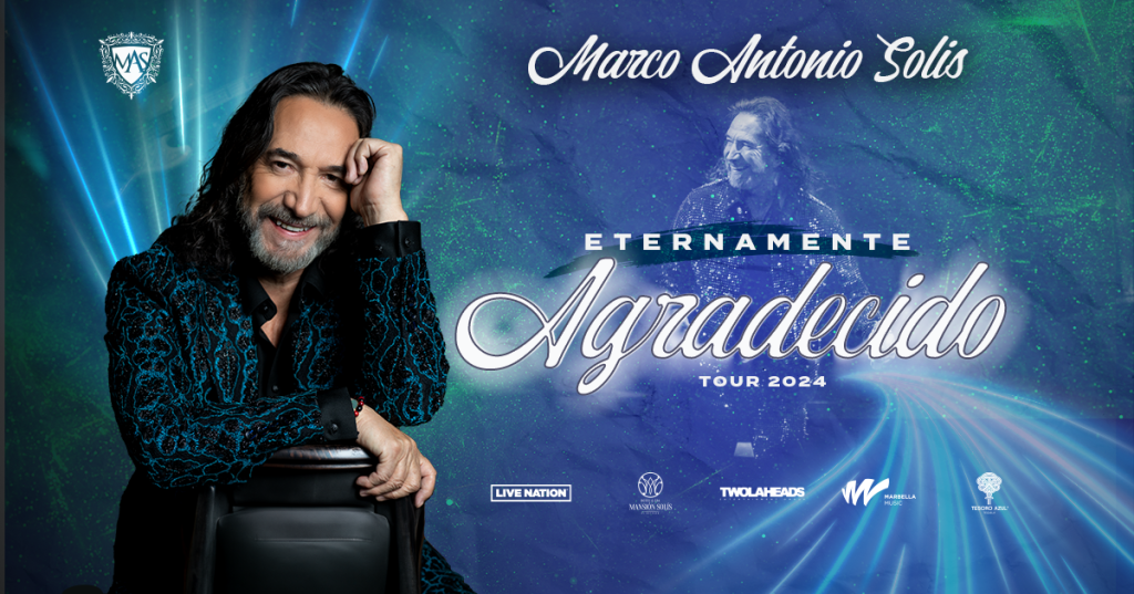 Marco Antonio Solís Announces “Eternamente Agradecido World Tour” 2024